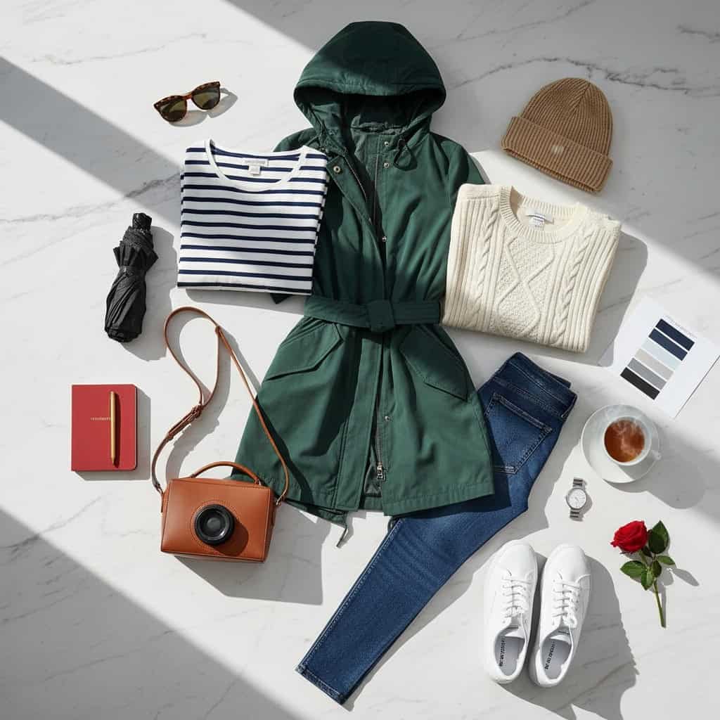 Stylizacja na wyjazd do Londynu